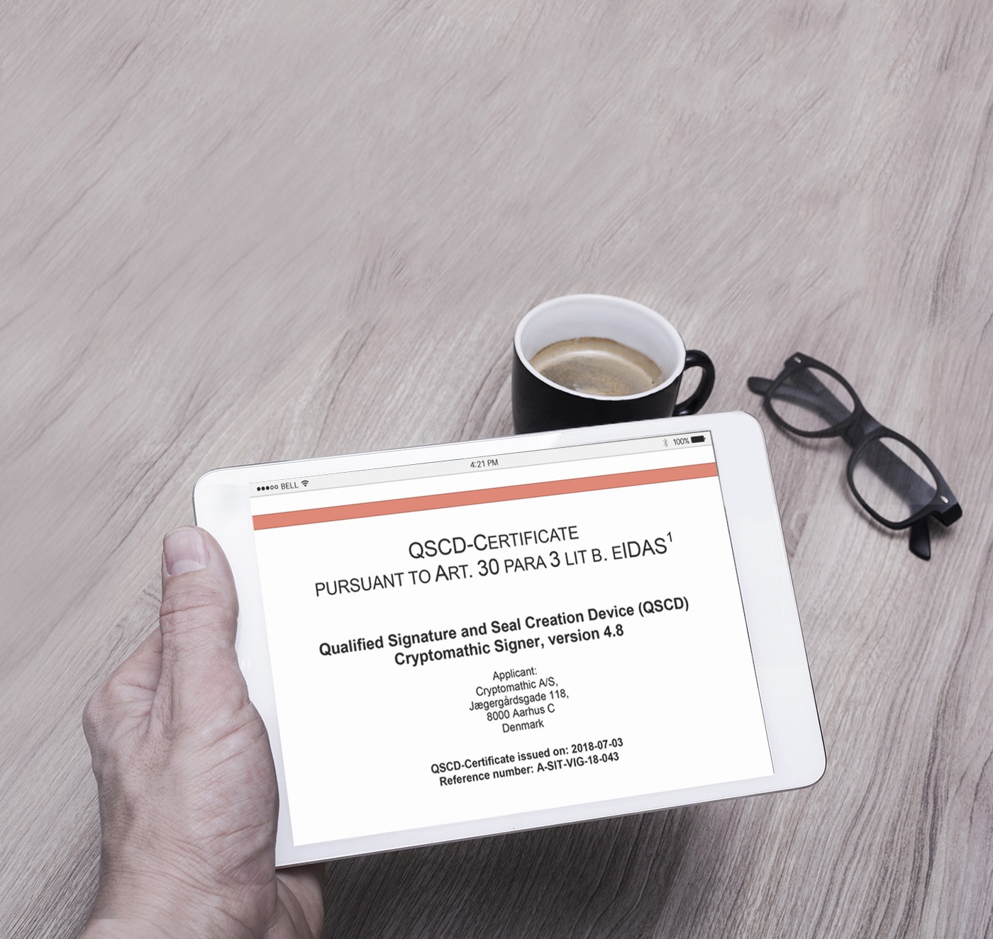 QSCD-Certificate 