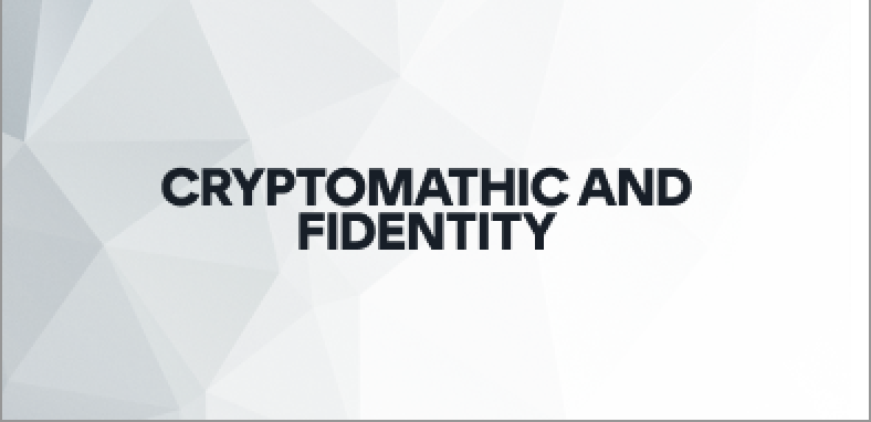 cryptomathic and fidentity