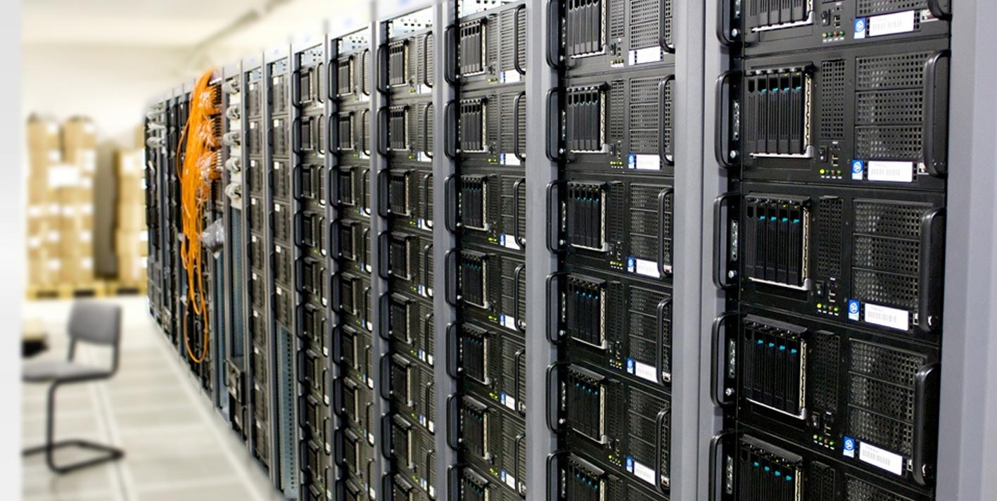 Racks of servers supporting a secure signature creation device